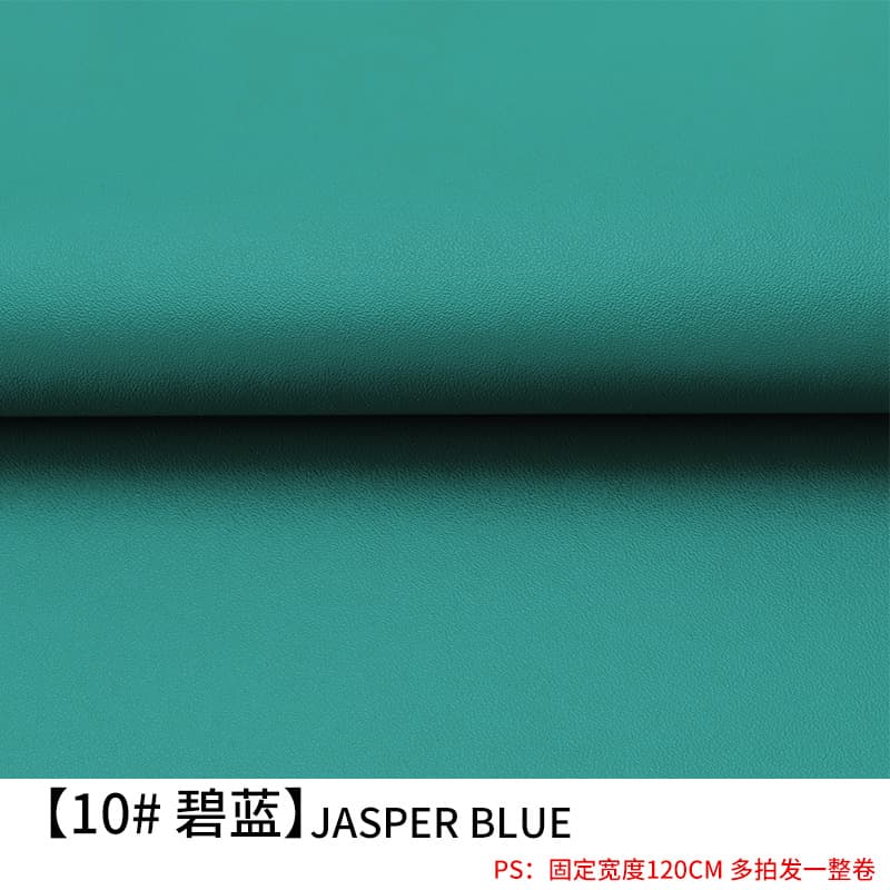 Lambskin pattern turquoise blue