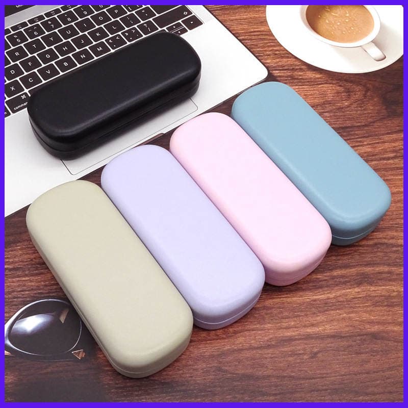 New Style High-End Purple Glasses Case, Student Glasses Case, High-End Glasses Storage Box 1
