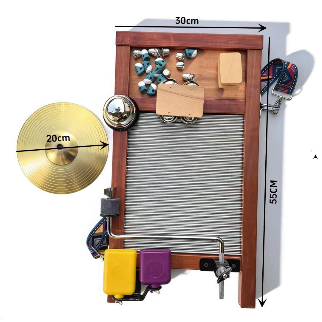 Ethnic Musical Instruments, Niche Washboard Percussion Instruments, Washboard Rhythm Instruments 5