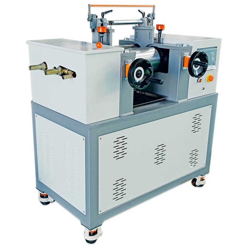 Laboratory Small Rubber Machine Rubber Silicone Plastic Granule Open Rubber Machine Double Roller Mixer Open Rubber Machine 5