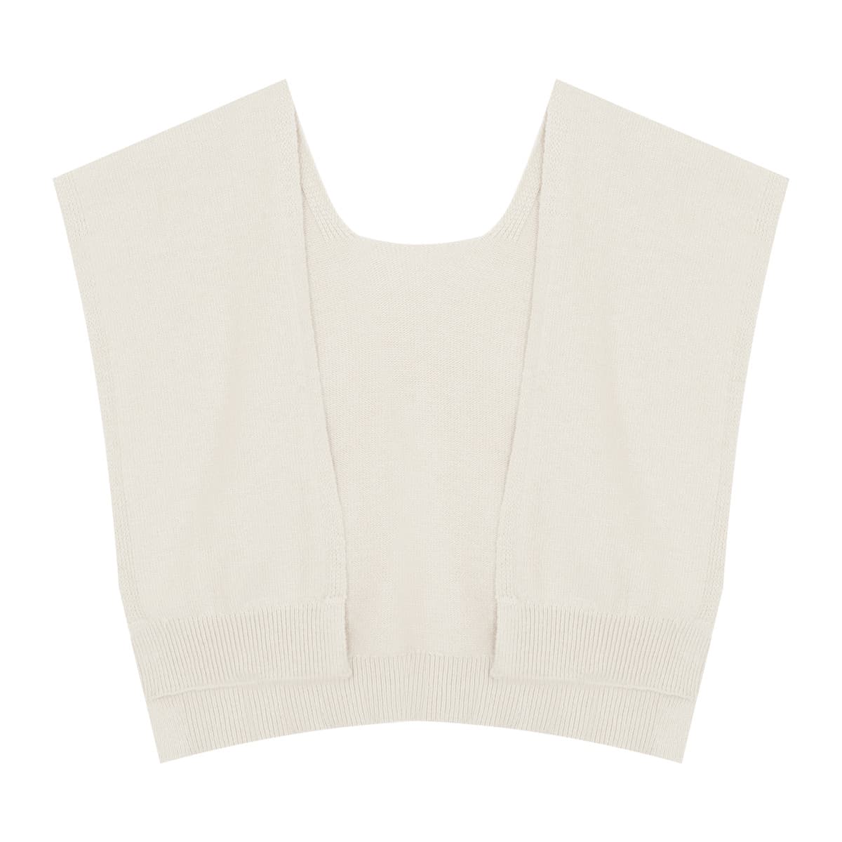 Milk Fu apricot shawl-in stock