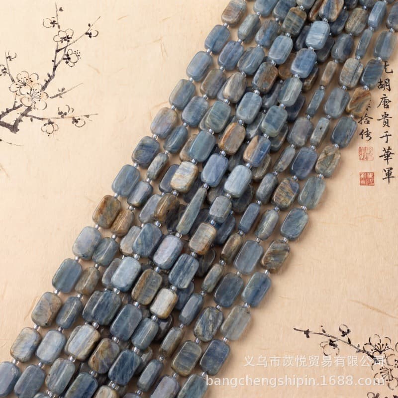 Natural blue calcite