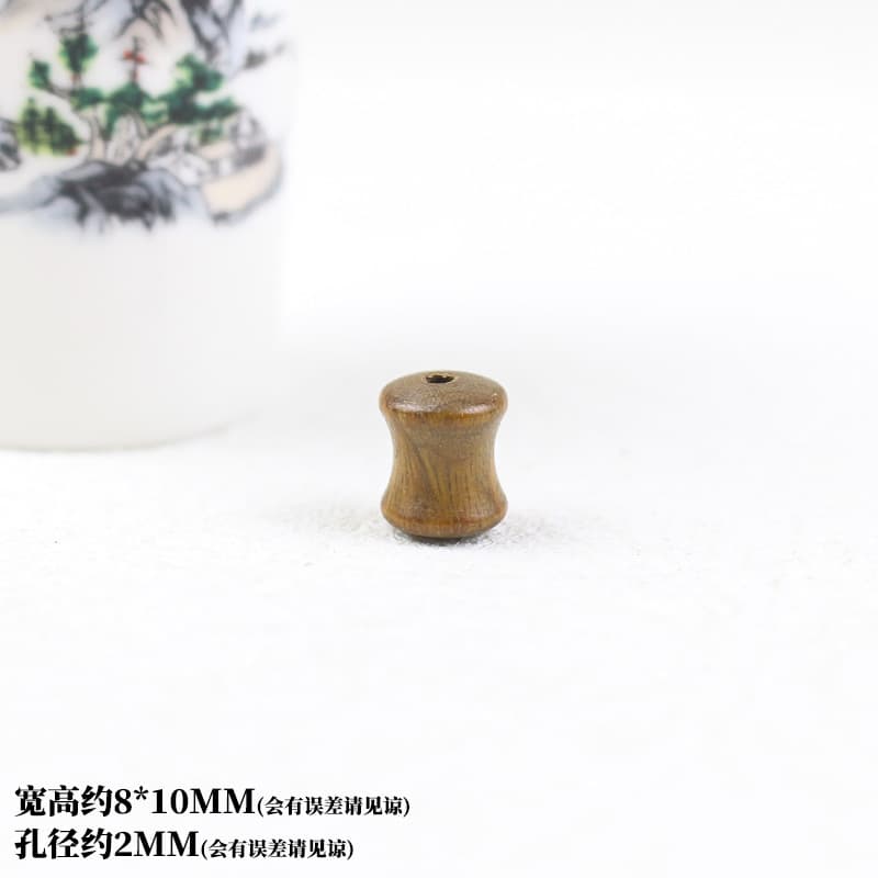 Bamboo knot 8*10mm one piece