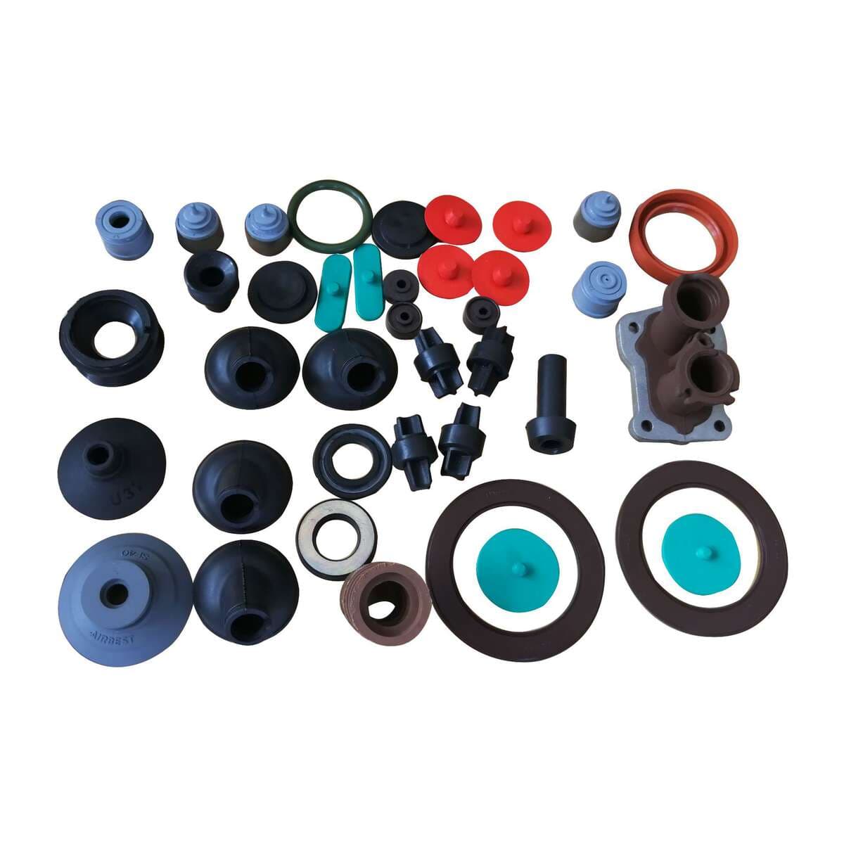 Silicone Products Fluorine Rubber Special-shaped Parts Rubber Plastic Mold High Temperature Resistant Rubber Parts Processing Non-standard Rubber Products 5