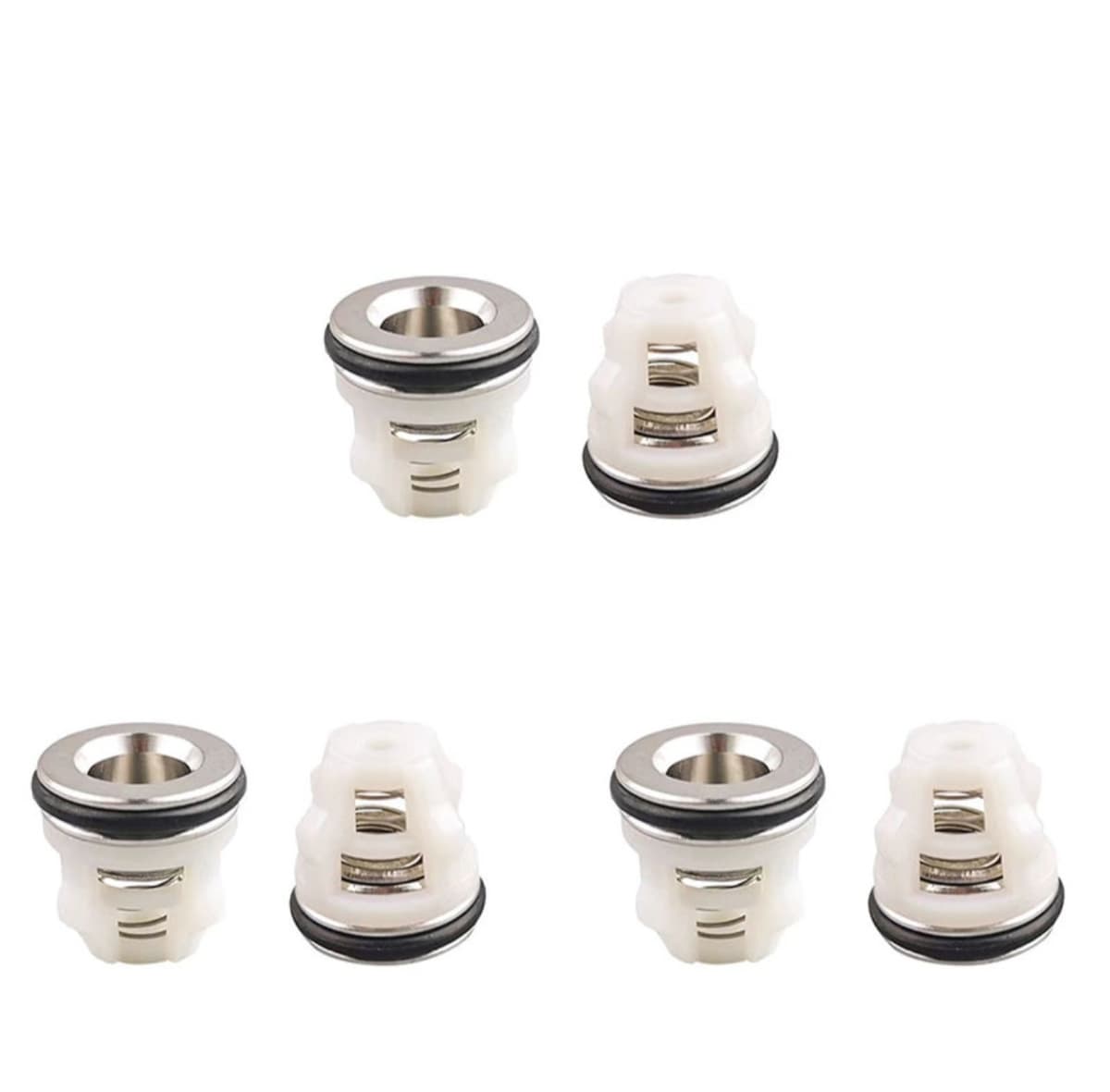 A set of 6 valve cores (large pump)