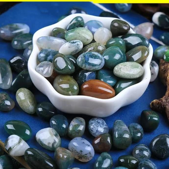 Aquatic agate [1.5-2.0cm] (100g)