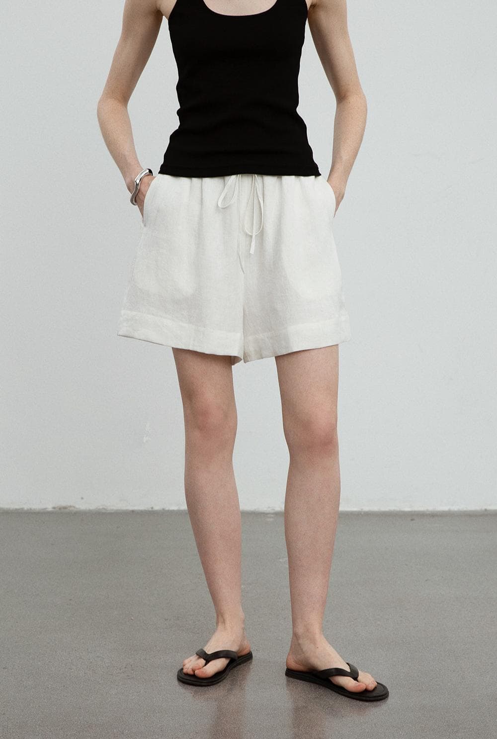 White shorts