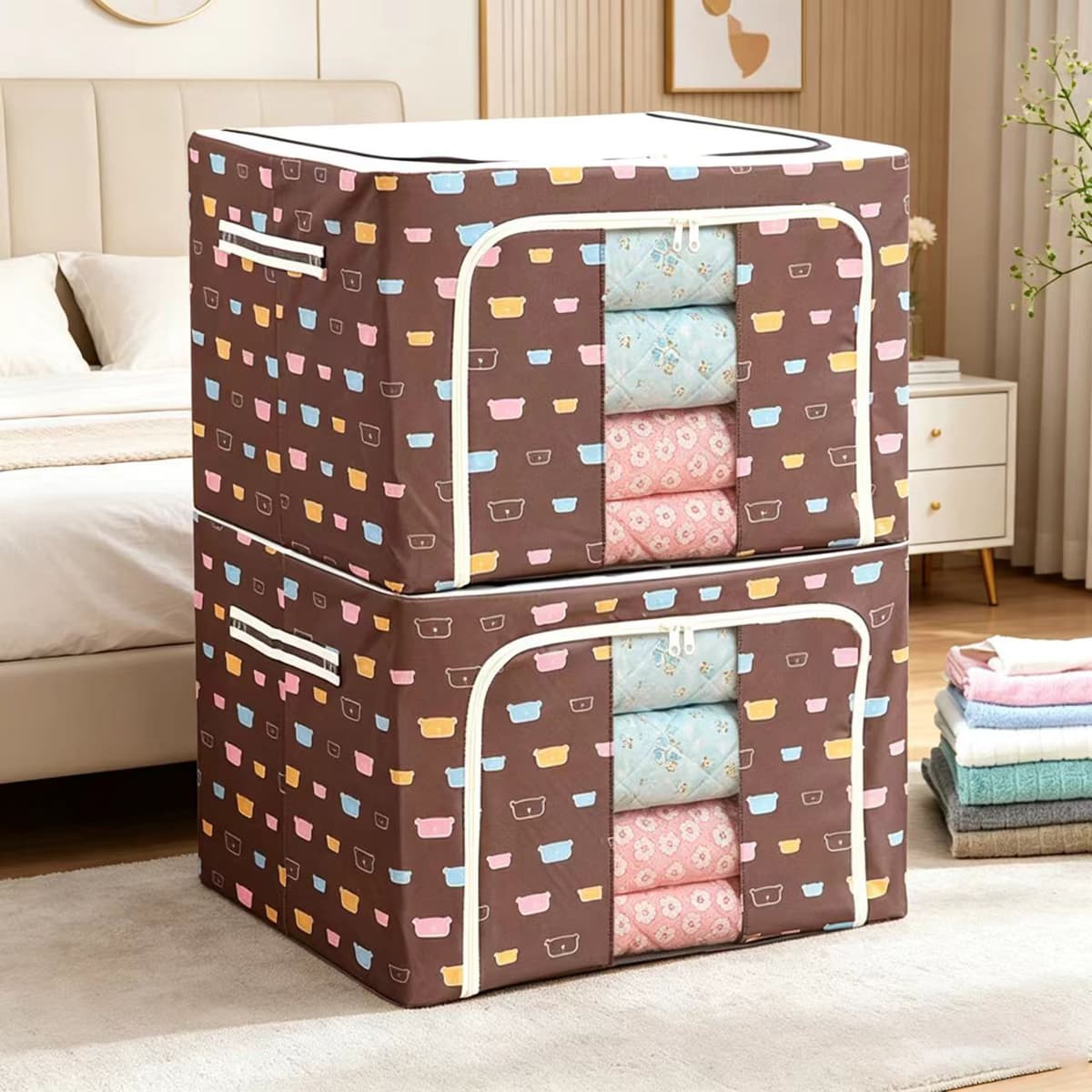 Oxford cloth/coffee bear/waterproof and moisture-proof