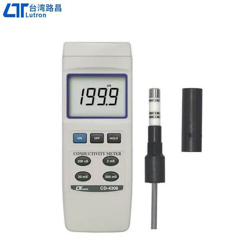 Taiwan Luchang Cd4301 Conductivity Meter Cd-4303 Professional Water Quality Analyzer Three-Digit Semi-Digital Display Temperature Compensation 2