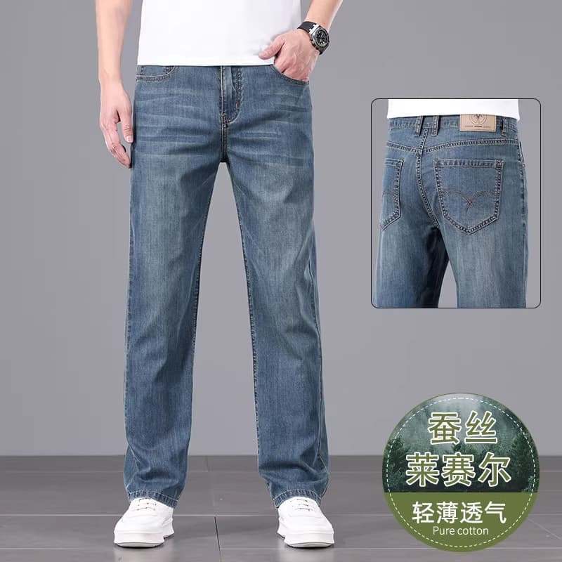 8351 nostalgic blue "lyocell + mulberry silk blend"