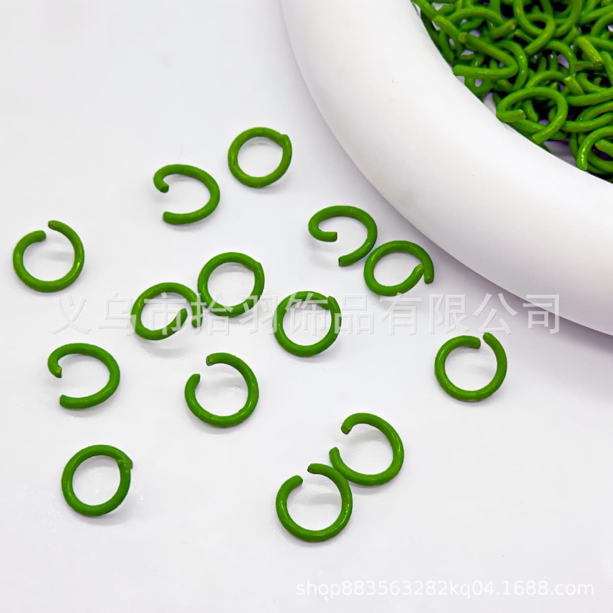 [dark green] open circle
