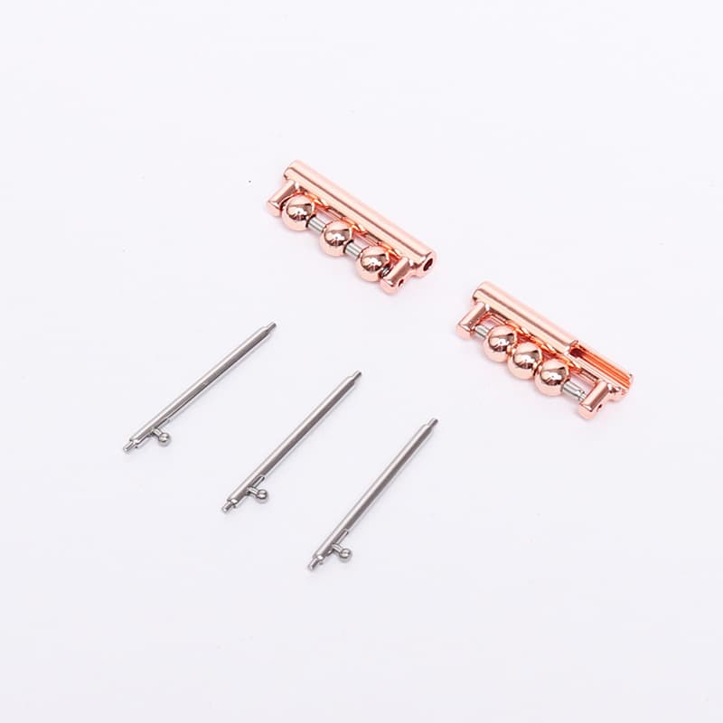 [raw ear model] rose gold-3 rose gold spacer beads