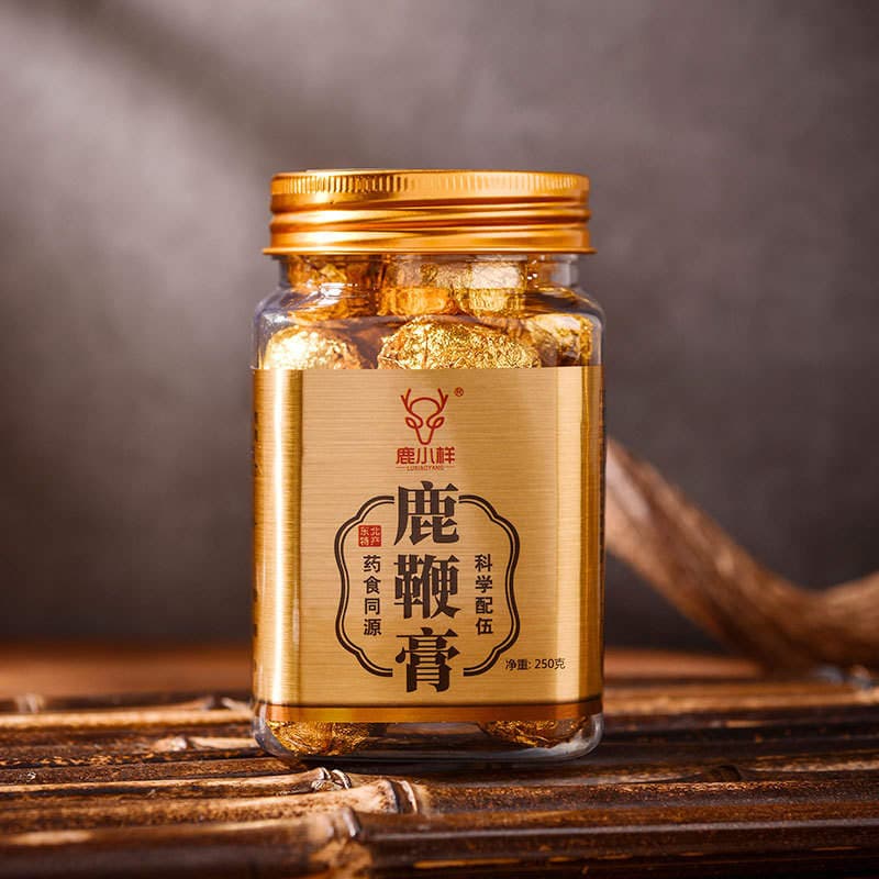 Deer Whip Pills 250g for Men, Jilin Meihua Township Tonic, Ginseng and Deer Antler Authentic Nourishing Ginseng Deer Whip Cream 3