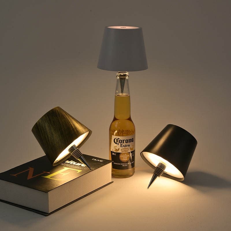Cross-Border Popular Creative Wine Bottle Decorative Table Lamp Amazon Source Bar Counter Restaurant Simple Bedroom Bedside Night Light 3