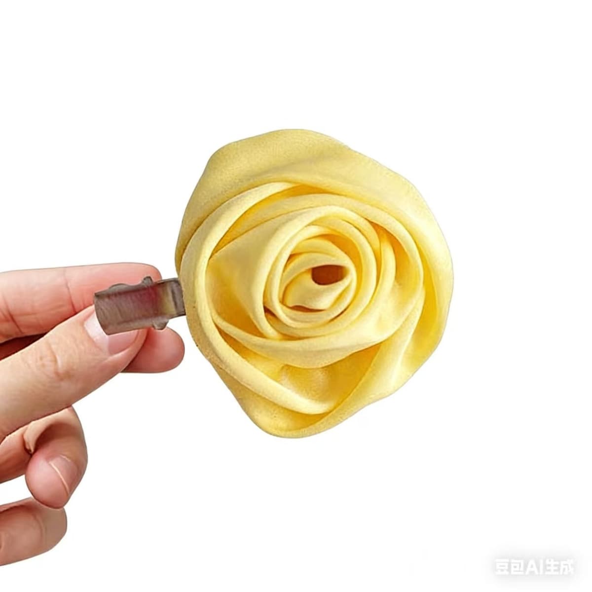 5771 yellow rose hair accessories-small hairpin