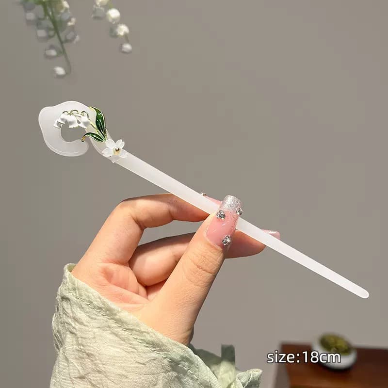 45# ice white wind chime Ruyi