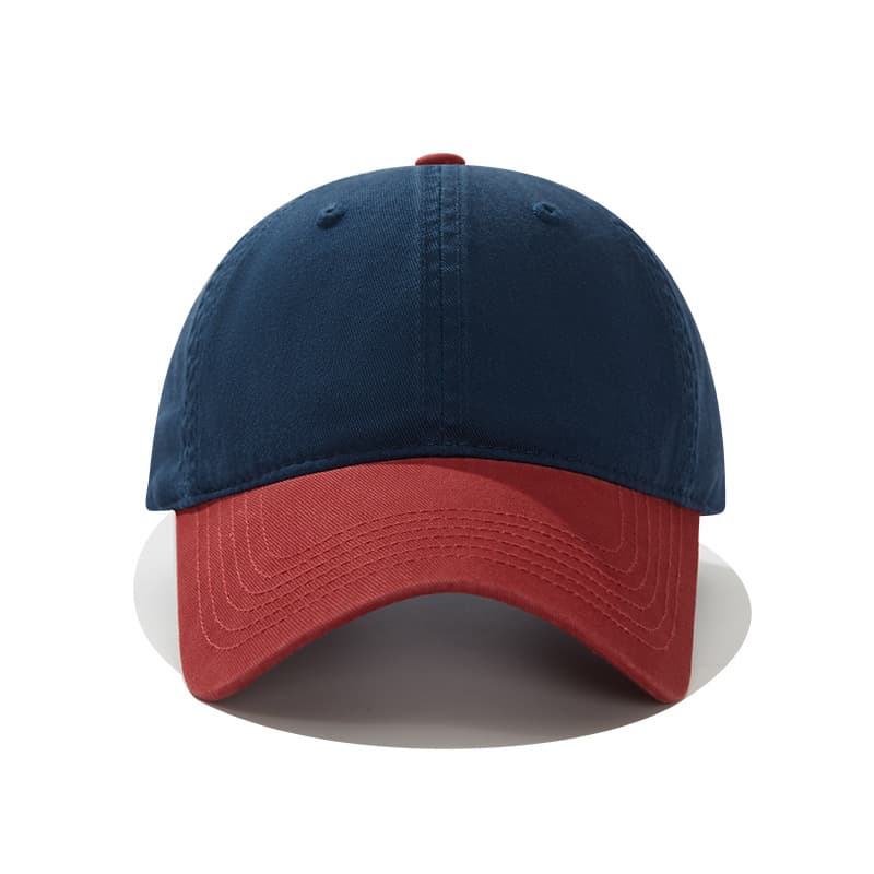 Navy blue and burgundy