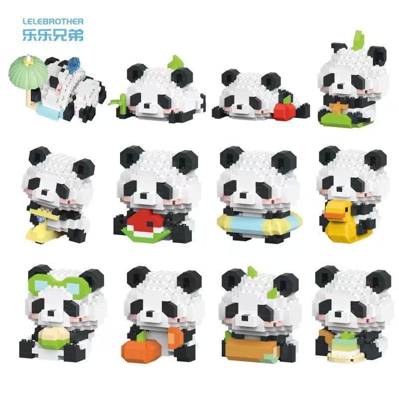 12 styles [panda 1508] complete set