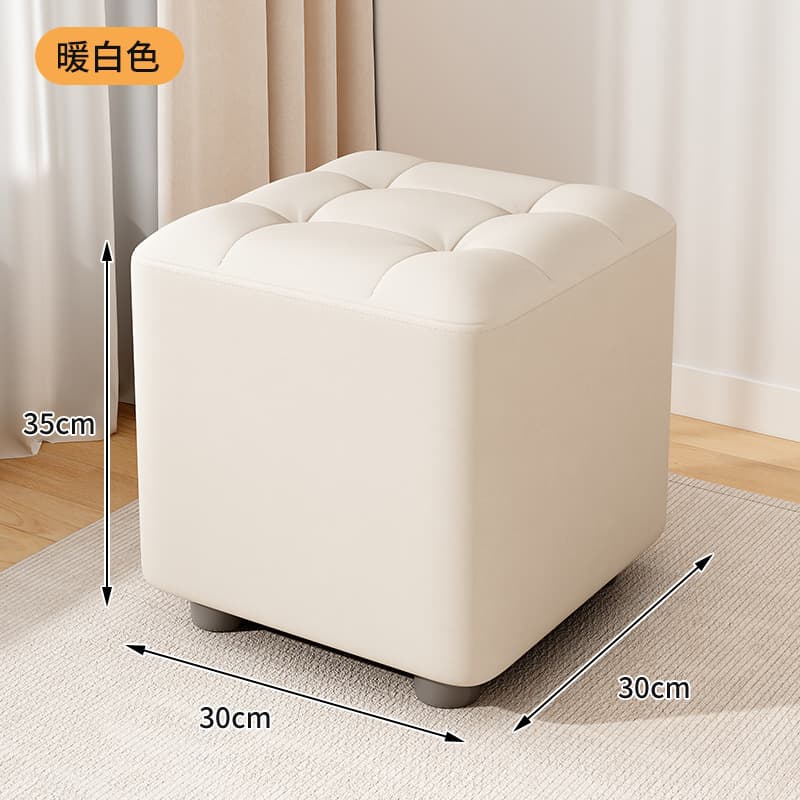 [medium size] warm white *height 35cm wear-resistant and durable cat scratch leather