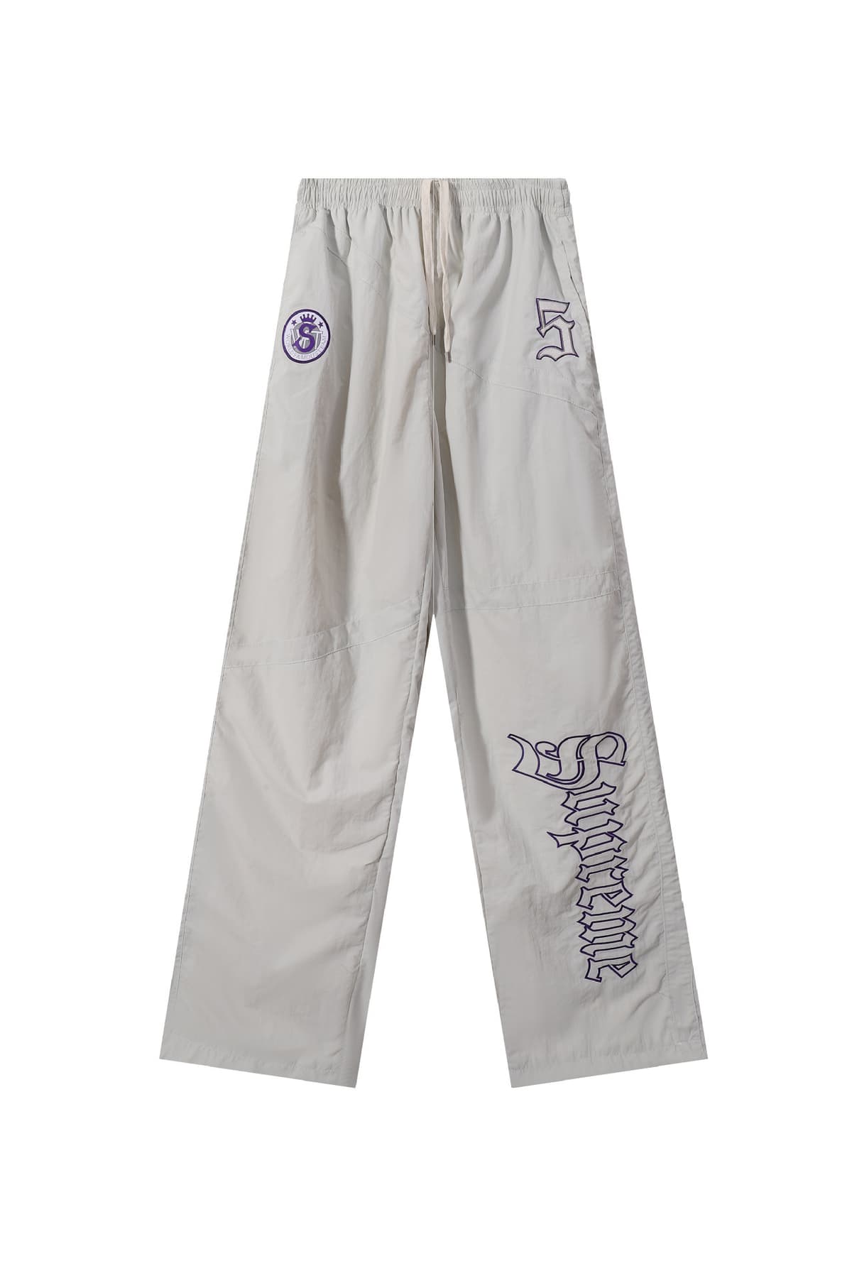 Handwritten cursive apricot [pants]