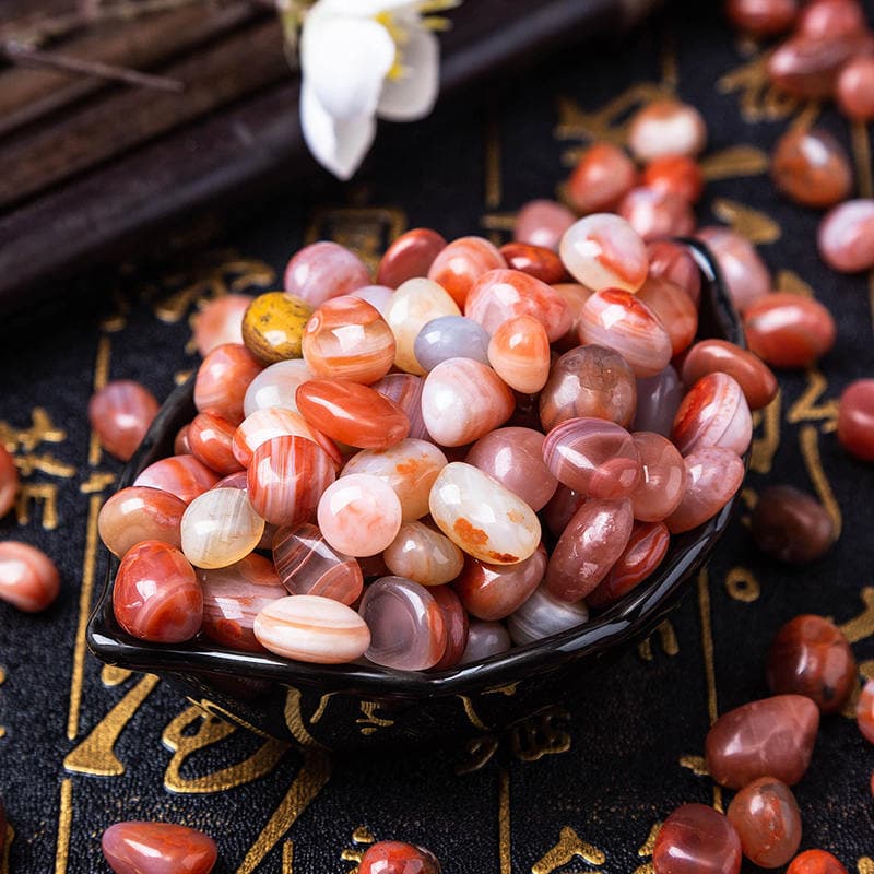 Təbii rəngli çay daşları (Nanjing Yuhua Stone) – akvarium və landşaft dizaynı üçün 2