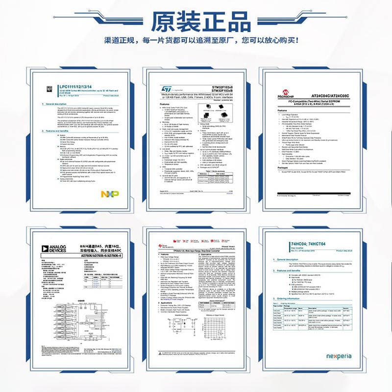 Electronic Components Distribution Order Microcontroller Chip Ic Digital Components Integrated Circuit Digital Accessories 5
