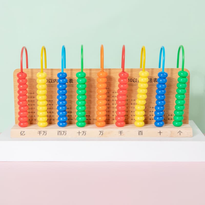 Nine-tier calculation rack