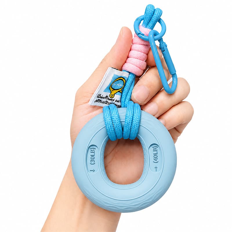 Light blue (30-40 pounds) + double buckle sky blue