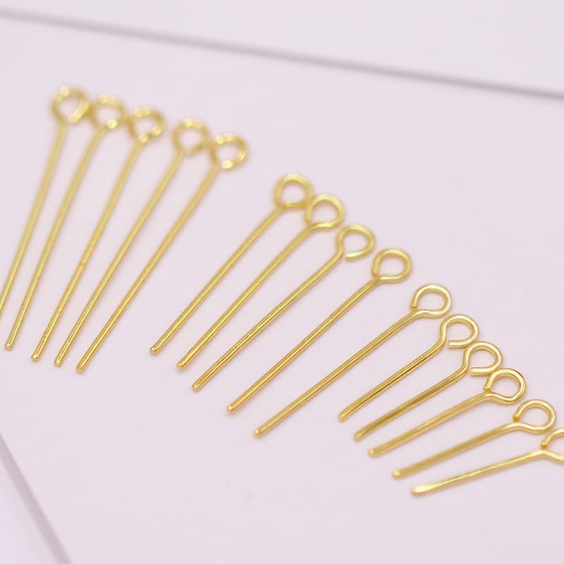 14K real gold 9-pin