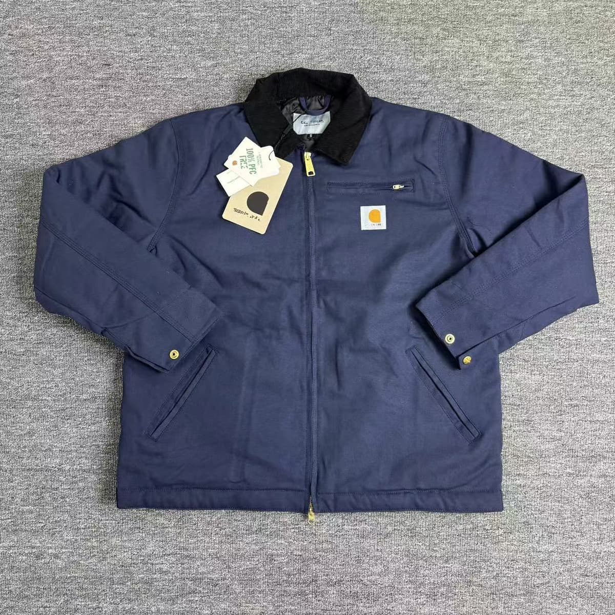 Gasoline blue [669 cotton-padded, extra thick]