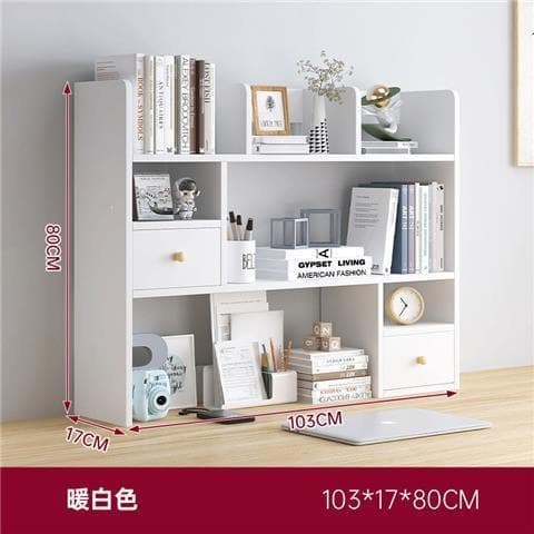 *heightened two-door [warm white] 103cm
