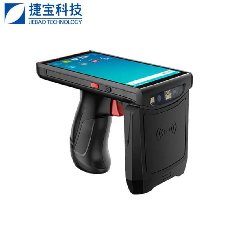 Jebao Uhf Rfid Handheld Terminal Android Pda Data Collector Uhf Fixed Asset Inventory Machine Scanning 2