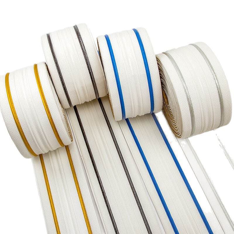 Self-Adhesive 3D Ceiling Corner Line Wall Sticker for Roof Ceiling Corner, Baseboard, Background Wall Decoration 5