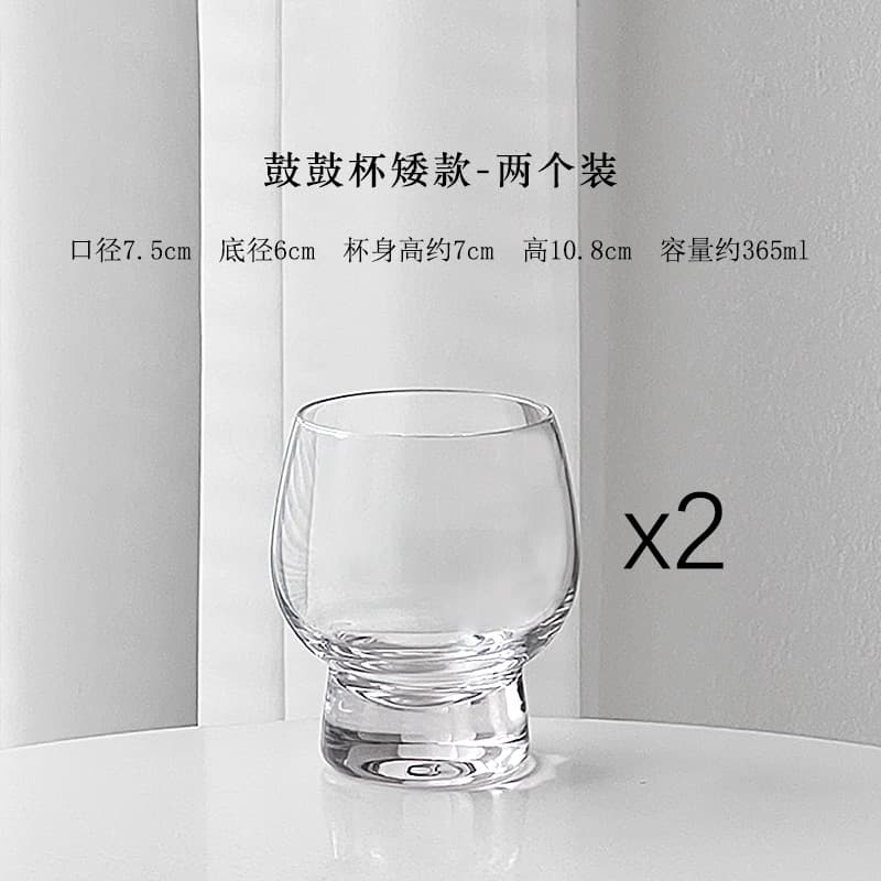 Gugu cup short style-two pack