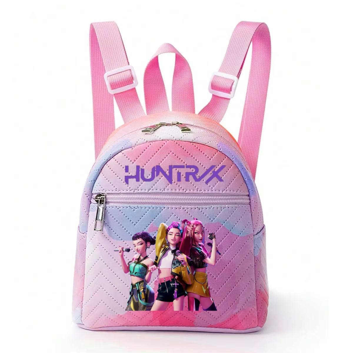 Red and purple 7 (pink shoulder strap)