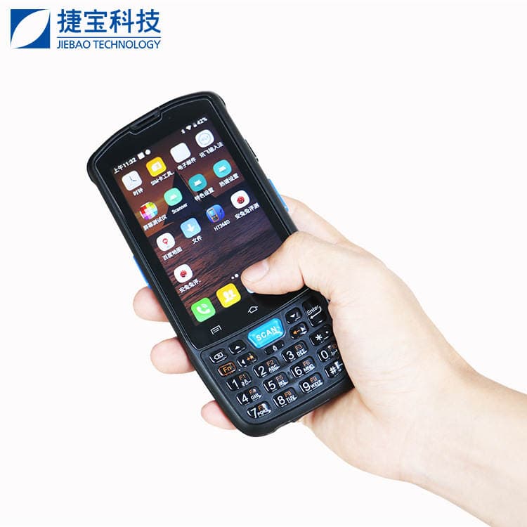 Jiebao Technology Handheld Terminal Wireless Barcode Scanner Data Collector Pda Handheld Pda Terminal 5