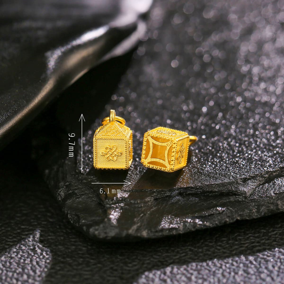 Buddhist eight treasures seal dripping