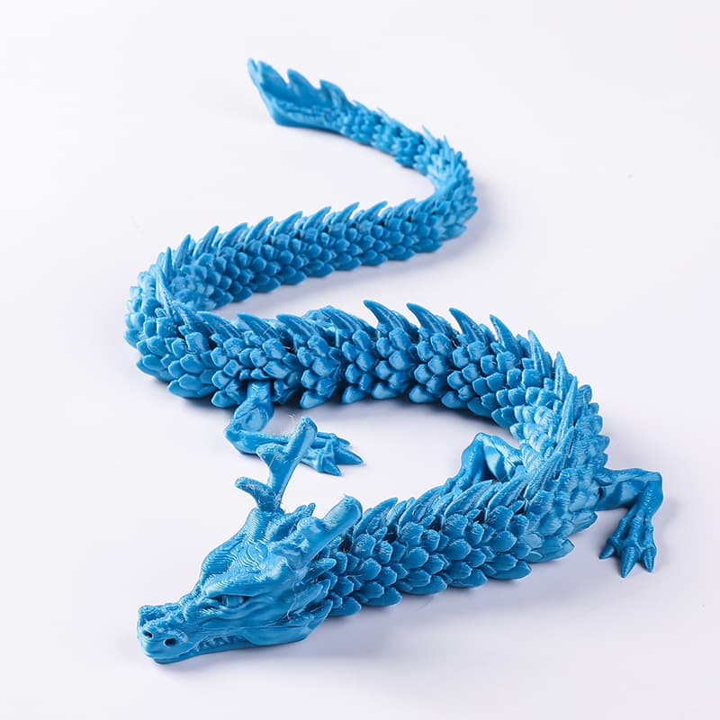 Silk blue (medium) 45cm