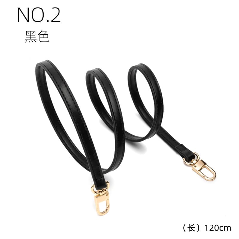 Black 1cm wide shoulder strap/length 120cm