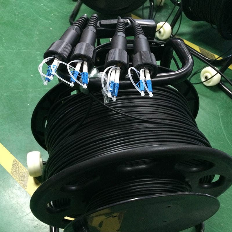 Mingtong Field Armor TPU Optik Kabel, 2-24 Nüvəli, Tək Rejimli, Təzyiqə/Dişləməyə Qarşı 3