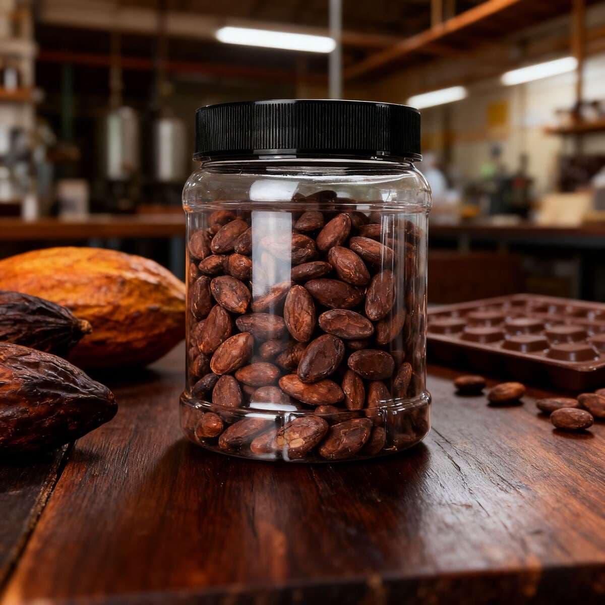 Chunjiangyue möhürlənmiş plastik banka: üzüm, gavalı, naringi qabığı, yaşıl gavalı, meyvə parçaları, cem və marmelad üçün. 4