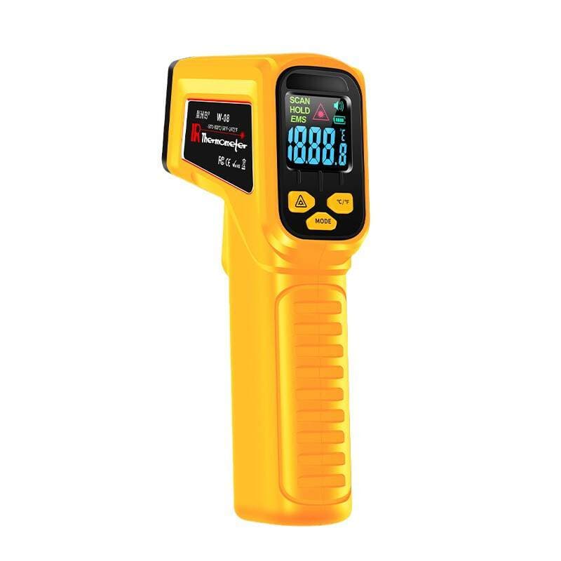 Cross-border thermometer handheld charging commercial kitchen thermometer high precision voice color screen industrial temperature gun 5