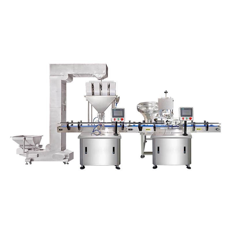 Automatic Quantitative Filling and Sealing Packaging Line for Nuts and Roasted Seeds and Nuts, Commercial Machine from the Manufacturer 5