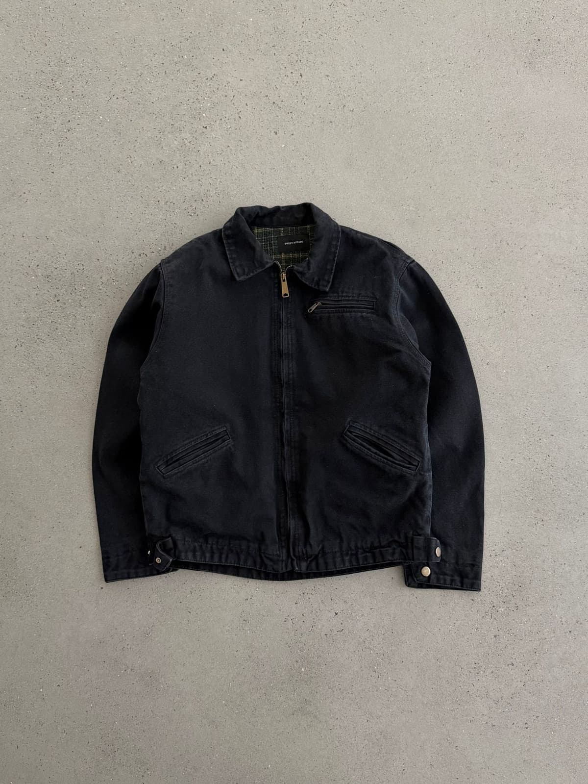 Unlabeled washed black