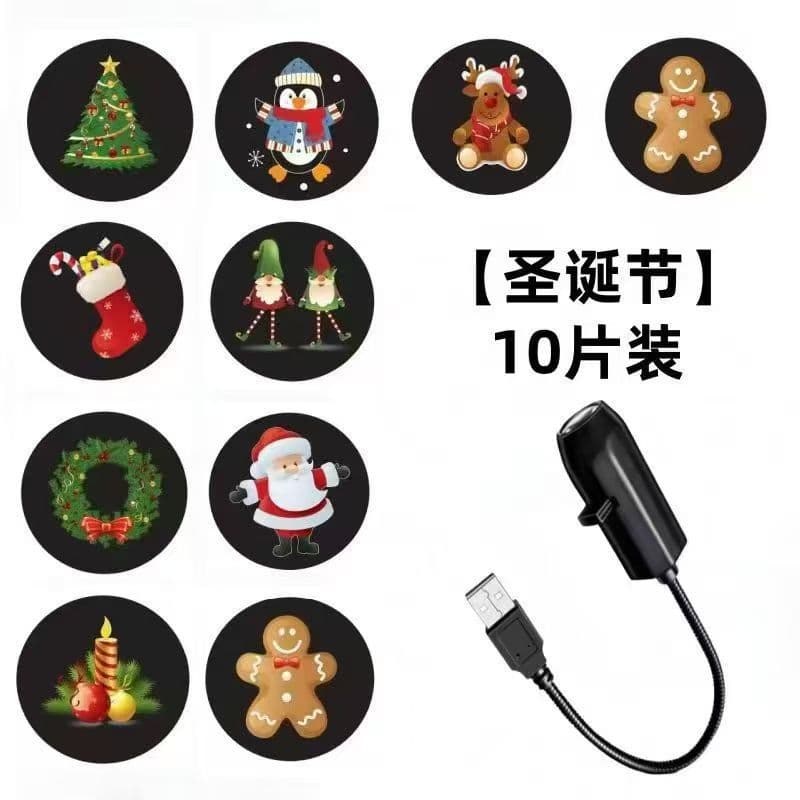 Ten pictures of christmas