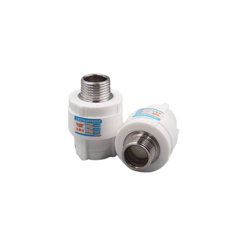 SHRFPPR water pipe joint outer teeth directly thickened all copper insert hot melt pipe fittings tap water pipe 5