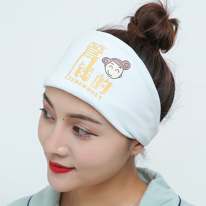 Money Mummy light blue Headscarf (Four Seasons)