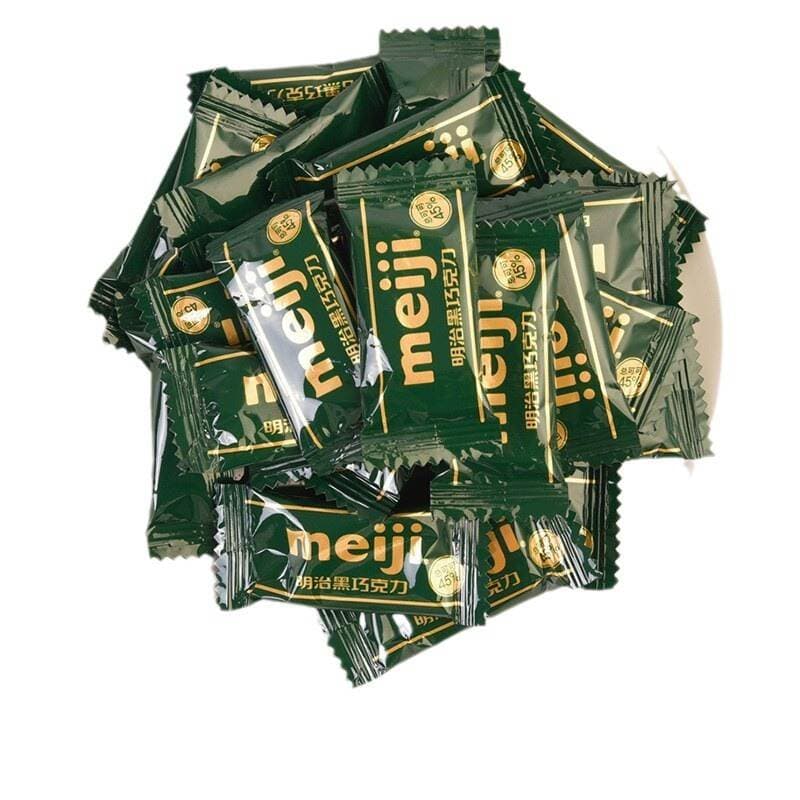 Meiji 500g qara və südlü şokolad (toy şirniyyatı) 5