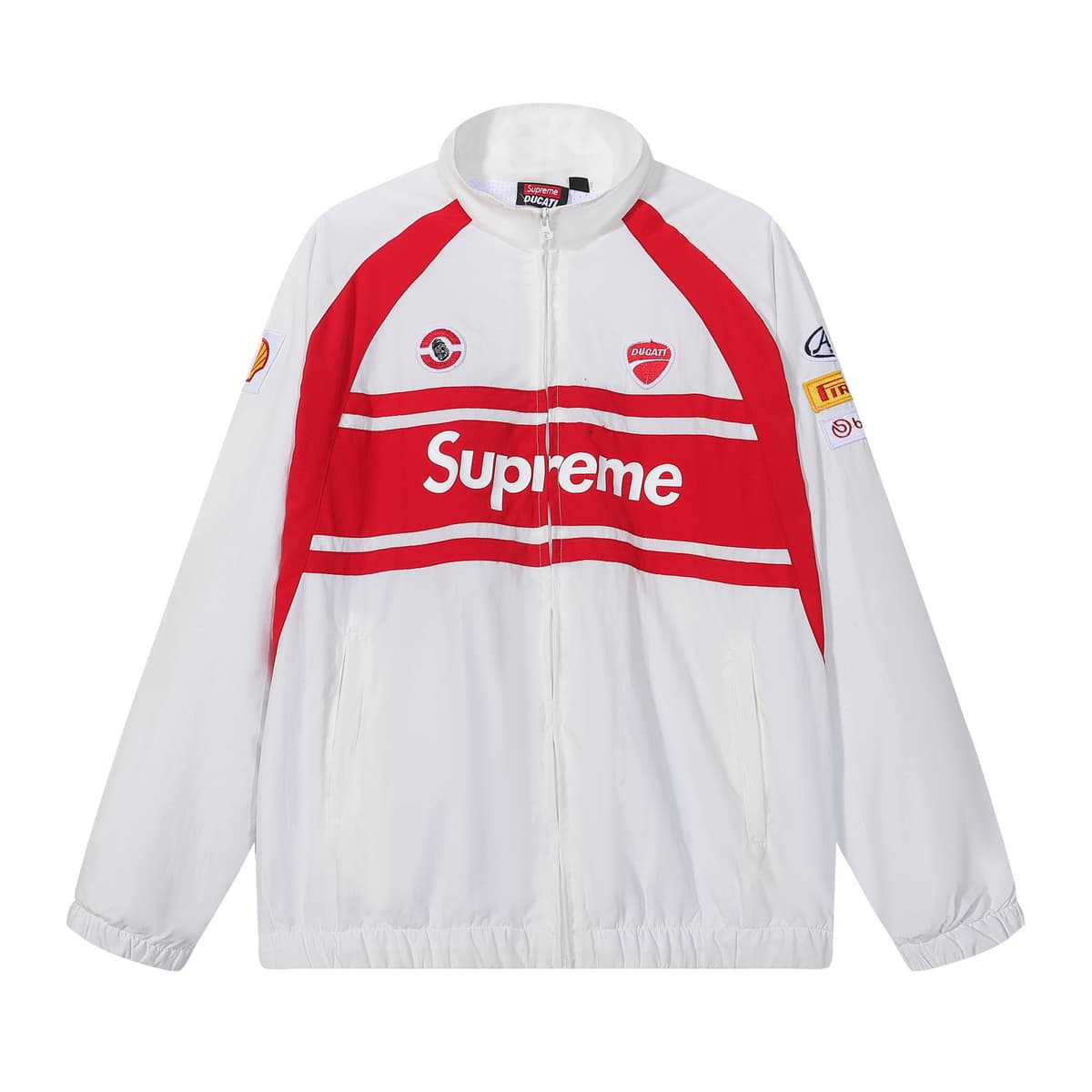 Ducati white [jacket]