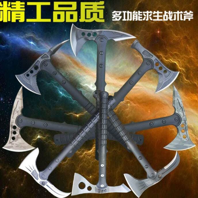 Manufacturer Wholesale Axe, Outdoor Camping Utility Axe, Devil Multi-Purpose Camping Axe for Chopping Wood 1